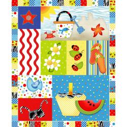 Celebrate Summer Fabric Panel