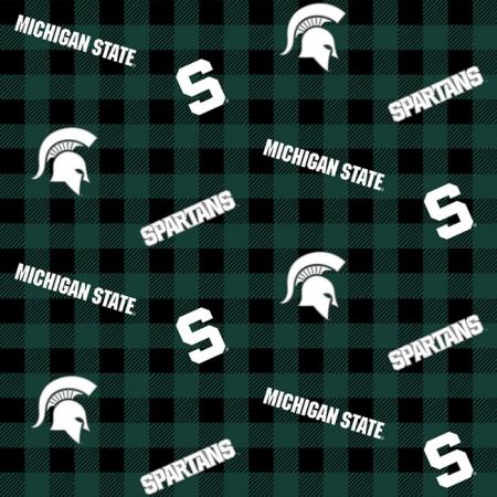 College Buffalo Plaid Michigan State University