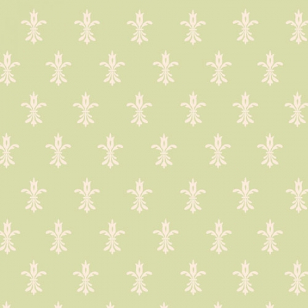 Fresh & Fab Fleur de Lis Green