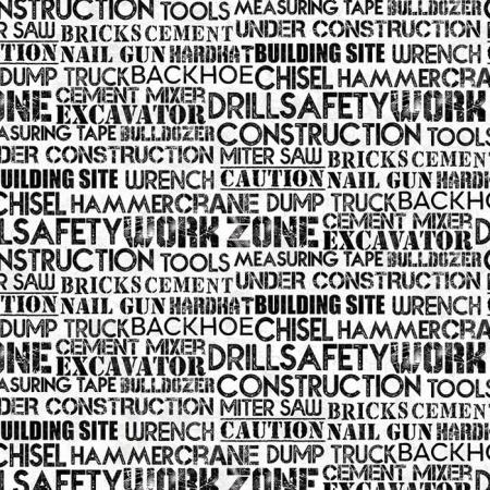 Construction Zone Words