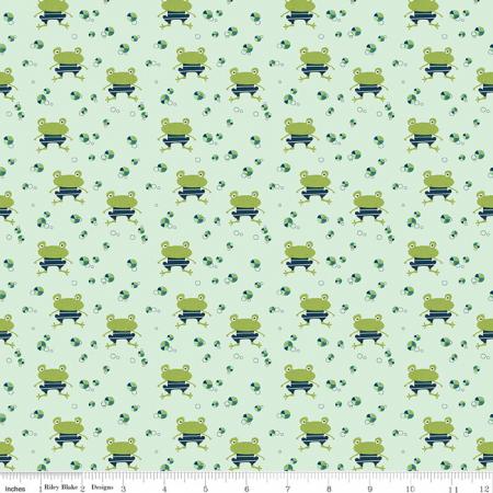 Ready, Set, Splash! Frogs Pistachio