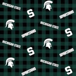 College Buffalo Plaid Michigan State University