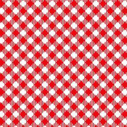 Best Friends Farm Red & White Diagonal Check