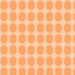 Fresh & Fab Hexie Ovals Peach