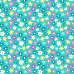 Girls of the World Flowers Aqua