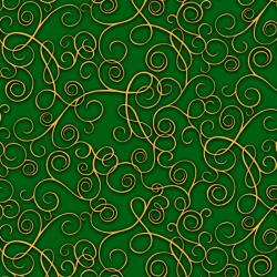 Born Is The King Scroll Green