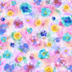 Charlene Tossed Floral Pink