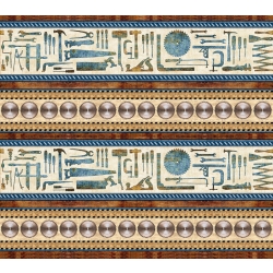 Craftsman Decorative Stripe Cream