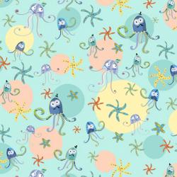 Sea Buddies Jellyfish & Starfish on  Aqua