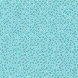 Happy Flappers Tiny Floral Blue
