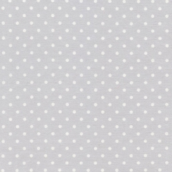 Polka Dots on Dove Gray