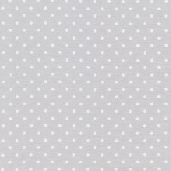 Polka Dots on Dove Gray