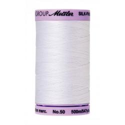 Mettler Silk Finish Thread White