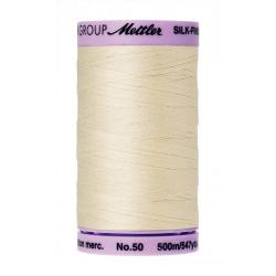 Mettler Silk Finish Thread Antique White